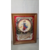 Image 2 : Vintage Blatz Beer Mirror Sign Depicting "Milwaukee Girl" - 18.5" x 14.5"