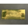 Image 2 : 22 kt Gold $100 bill - in Plastic Cover