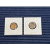 Image 1 : 2 Lincoln Cents w/Toning (Years: 1944D and 2015D)