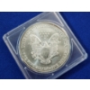 Image 2 : 2000 Silver American Eagle - 1 Ounce .999 Fine Silver - In Coin Holder 