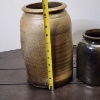 Image 11 : Two Smaller Stoneware Crocks ~ D.Miller Stamp & Unstamped ~ One Standing 11 Inches Tall & One 7 In.