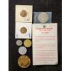 Image 1 : Lot of Assorted Coins & Tokens - Wheat & Steel Pennies, Tokens & Restrike Confederate Coin!