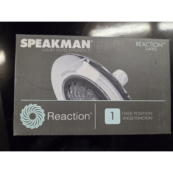 New! Speakman Reaction Luxury Hotel Shower Head 