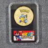 Image 1 : Rare Collectors Pokemon Gold Tone Coin in Slabbed Protector Featuring Blastoise 