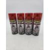 Image 1 : Four Brand New VHT Night Shades Red Translucent 11oz Spray Cans