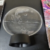Image 4 : Two New in Box Nascar Collectible Cars With Nice Glass Fishing Plaque Reading Live Today
