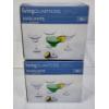 Image 1 : Two NEW IN BOX 4 Piece Margarita 10 Oz Glasses ~ Total of 8 Glasses!