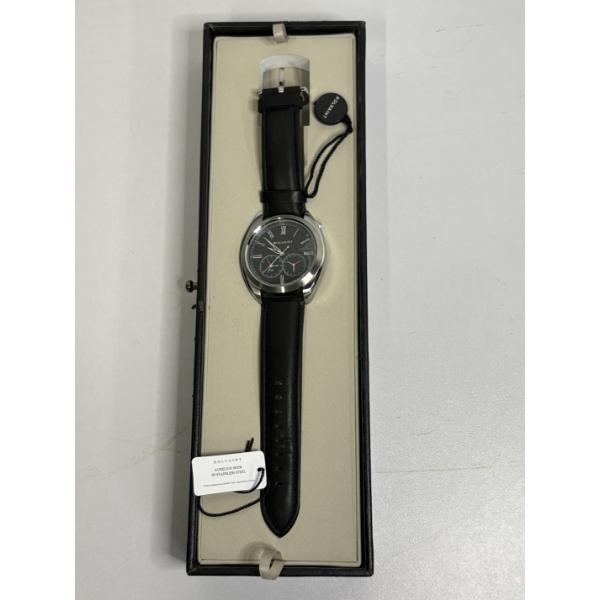 Bolvaint Watch in Box - Genuine Leather - Aurelius Noir in Stainless Steel Watch - Japanese Movement