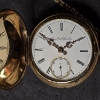 Image 3 : Gold Filled Elgin National Watch Pocket Watch w/ Chain and Folding Knife 152g TW - Missing Glass