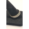 Image 3 : Men's 14K Gold Two-Tone Textured Band Ring - Size 10 - Weight: 6.1g