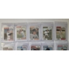 Image 2 : MINT 1974 TOPPS BASEBALL CARDS - 15 ASSORTED SLEEVED CARDS IN NEVER TOUCHED FRESH CONDITION 