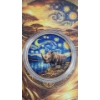 Image 2 : 2026 Rhinocerous African Big 5 "Starry Night Fusion" Series 1 ADVP Oz Copper Round - Mintage 5,000