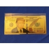 Image 1 : Donald Trump Commemorative $100  Bill 24K Gold Foil Trump Note