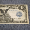Image 3 : 1899 United States Large Size $1 Black Eagle Silver Certificate Banknote FR233 ~ A Great Specimen!