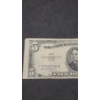 Image 2 : Series 1953 A $5 Silver Certificate With Priest And Anderson Signatures - Face Value: $5.00