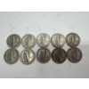 Image 3 : United States 90% Silver Dimes- $1.00 Face Value - Assorted Dates- Wonderful Condition