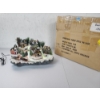 Image 1 : Avon Collectible Christmas Fiber Optic Light Up Village - Working & Excellent Condition! 
