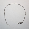 Image 1 : 14K White Gold Chain - Damaged - TW: 1.4g