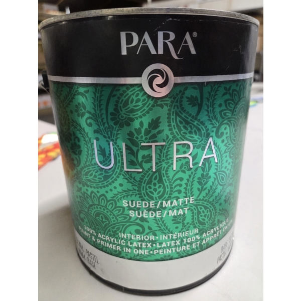 Brand New One Gallon Tintable White Para Suede Matte Interior Paint 