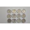 Image 8 : Assorted Years/Mint Marks Washington 90% Silver Quarters - Face Value: $3.00
