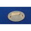 Image 2 : Relic Pattern 1839 US Cartridge Box Plate From Spotsylvania Dug By 'William G. Gavin' With COA
