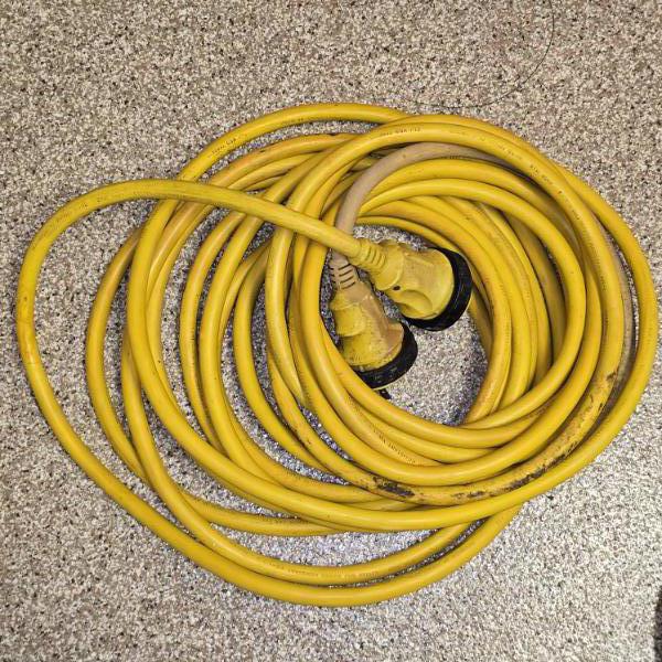 Used MarinCo Marine Power Cord for Boat - 30Amp 50Ft