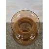 Image 2 : Excellent Condition Vintage Highly Collectable Large 17.5'' Stunning Peach Pink Viking Glass Vase 