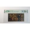 Image 1 : PMG 2022 70 GEM UNC $2 Cook Islands 7 Pillars of Humanity 1/200 Oz .999 Gold Aurum "Creativity" Note