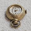 Image 3 : Vintage Paul Peugeot 17 Jewels Gold Tone Mechanical Pendant Watch