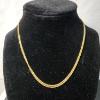 Image 2 : Beautiful 18K Gold Necklace Weighing 7.9 Grams Total
