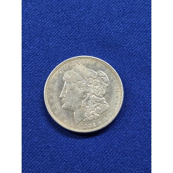 1921- D Morgan Silver Dollar, Very Nice Coin!