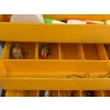 Image 10 : Rebel Tackle Box - Fishing - 3 pull out trays - filled with Lures - Bobbers - Hooks - Etc 