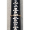 Image 7 : Women's 14K Yellow Gold Art Deco Wedding Band - Size 6.5 - Weight: 1.2g