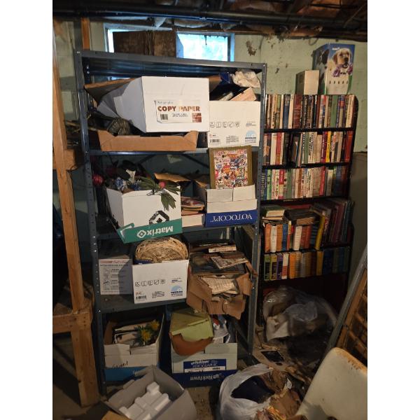 *Pick Up At Louisville Home - No Shipping Available* Vintage Items Including Shelving, Interesting C