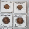 Image 3 : 2 Binder Pages Filled with Assorted World Coins: England, G.Britain & British Caribbean Territories