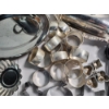 Image 4 : Assorted Serving Dishes, Utensils, and Cutouts: Including Some Silver-Plated and Stainless Steel