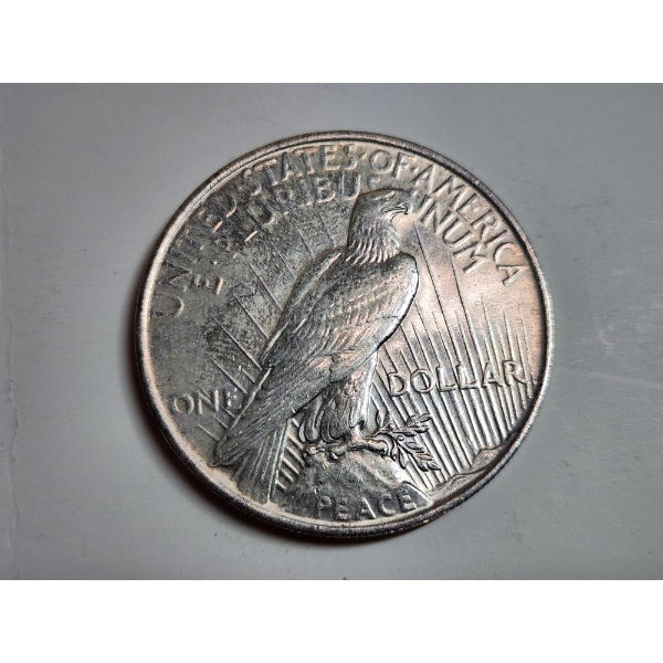 1923 Silver Peace Dollar - Excellent Coin