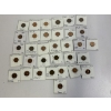 Image 2 : Assorted Wheat & Some Copper Pennies in Basket - In labeled Cards - Various Years - Some Die Cracks 
