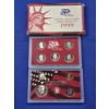 Image 1 : 1999 United States Mint Silver Proof Set - 9 Coin Set with Box and COA