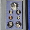 Image 2 : US Mint Gem Proof 1986 Prestige Coin Set ft Liberty Centennial 90% Fine Silver Dollar - .7734 oz ASW