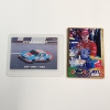 Image 1 : STP Speed Weeks '84 Daytona USA Card & Jeff Gordon 1995 Metal Card