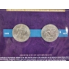 Image 7 : Two U.S. Coin Folio Displays Featuring Birth of a Nation Coin & Stamp Set With Transitional Ike Set!