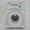 Image 1 : CAC PR DETAILS Environmental Damage 1960 Washington 90% Fine Silver Quarter Dollar - 0.1808 oz ASW