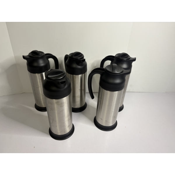 12 Inch Carafes - 5 Total - Coffee Carafes 