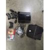 Image 1 : PlayStation 3 With 4 Controllers, 1 Wireless Controller, Cords, Padded Carrying Backpack, COD2 & Ass