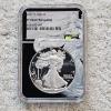 Image 1 : NGC MS70 ULTRA CAMEO Graded 2025 .999 Fine Silver 1oz. Eagle