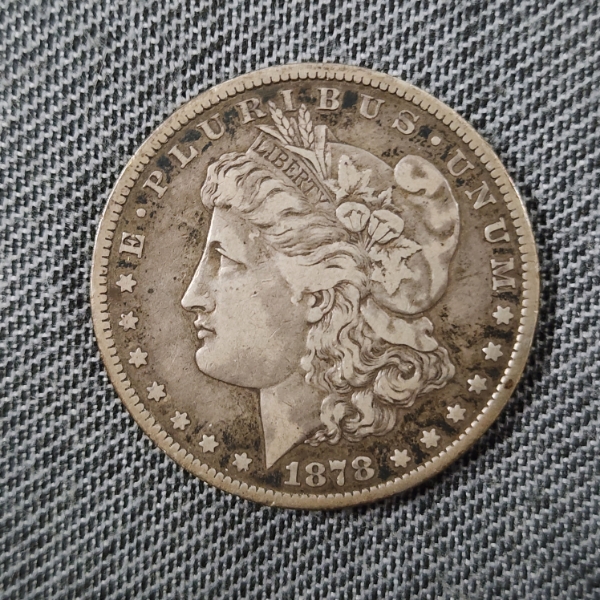 HIGHLY SOUGHT AFTER 1878-CC U.S. Morgan 90% Silver Dollar From the Legendary Carson City First Year!