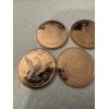 Image 6 : 5 - Limited Edition .999 Fine Copper Round Coins - Mint Condition - Exceptional 