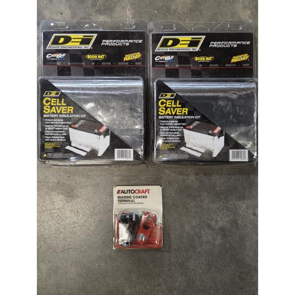 New Auto Craft Terminals And Two New Cell Saver Battery Insulators
