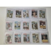 Image 1 : MINT 1974 TOPPS BASEBALL CARDS - 15 ASSORTED SLEEVED CARDS IN NEVER TOUCHED FRESH CONDITION 